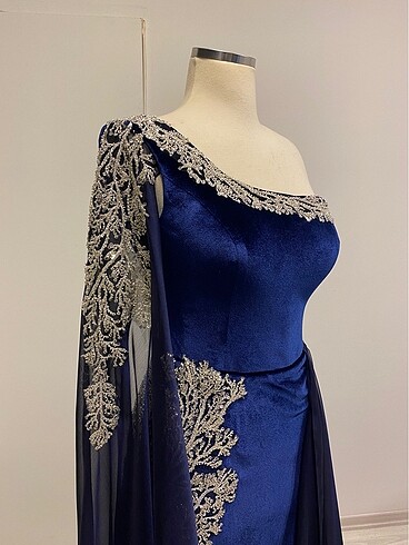 m Beden lacivert Renk Kaftan