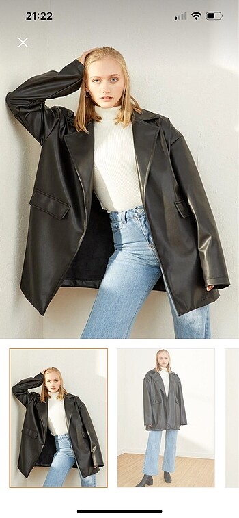 Zara Deri blazer ceket