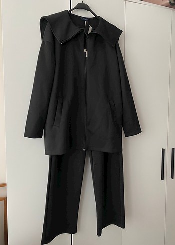 Ketche Markalı Etiketli Siyah Spor Takım - Görsel 2