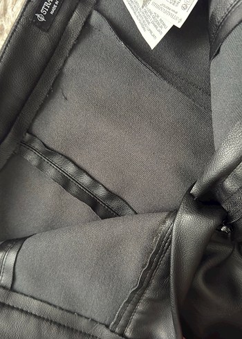 Suni deri şort - Görsel 5