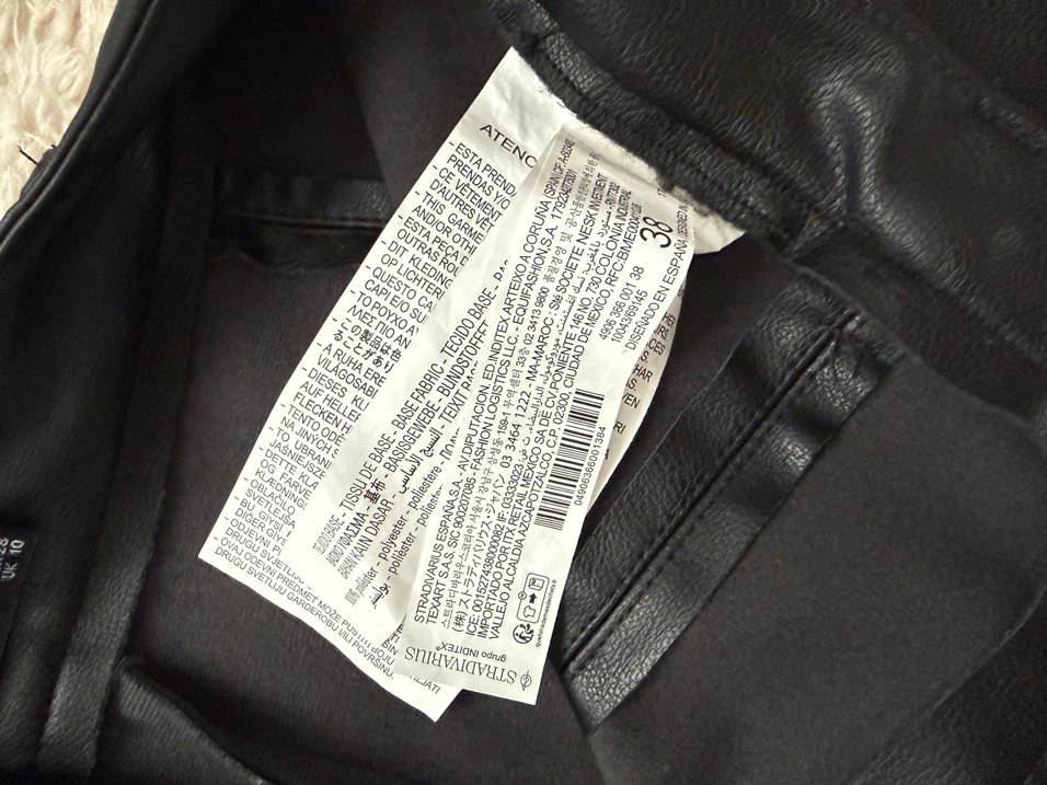 Suni deri şort - Görsel 4