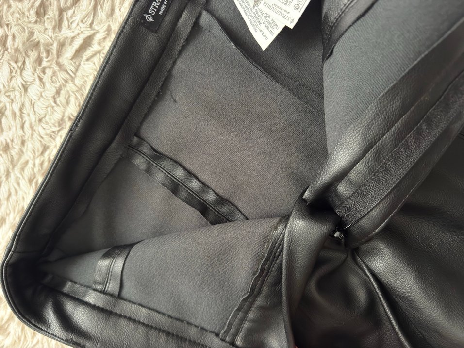 Suni deri şort - Görsel 5