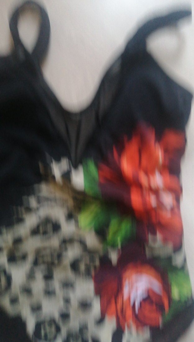 Çiçek ve Leopar Desenli Mini Mayo - Görsel 3