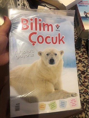 2019 yılı Bilim ve çocuk dergisi açılmadı yeni paketinde