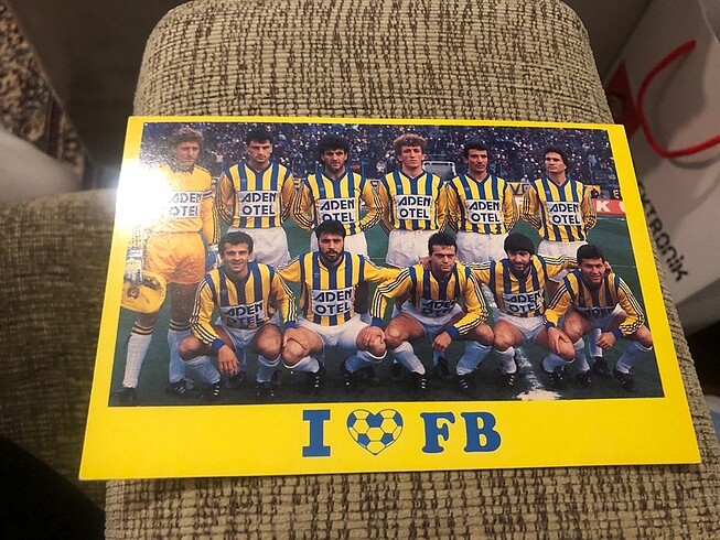 Nostaljik Fenerbahçe kartpostalı