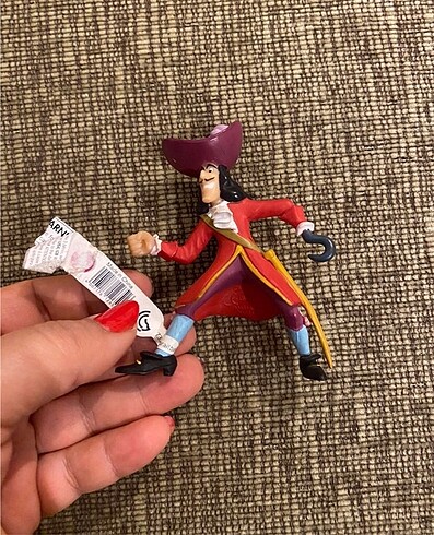 Disney Bullyland koleksiyonluk Kaptan Kanca figürü