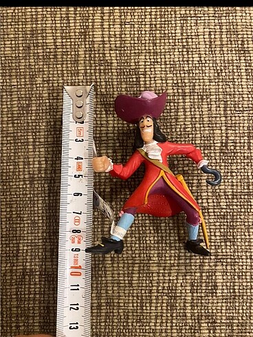 Disney Bullyland koleksiyonluk Kaptan Kanca figürü