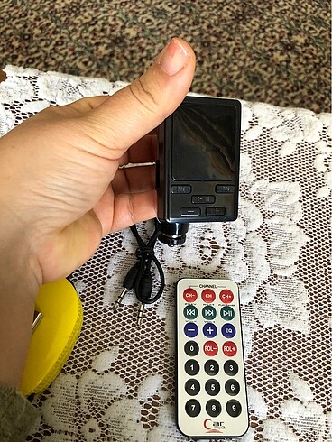 Araç içi kumandalı MP3 çalar