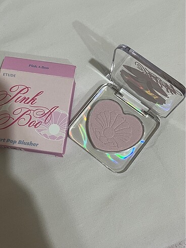 Diğer Etude X Blooming Tale Heart Pop Blusher