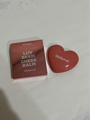 Diğer Lilybyred Luv Beam Cheek Balm 03