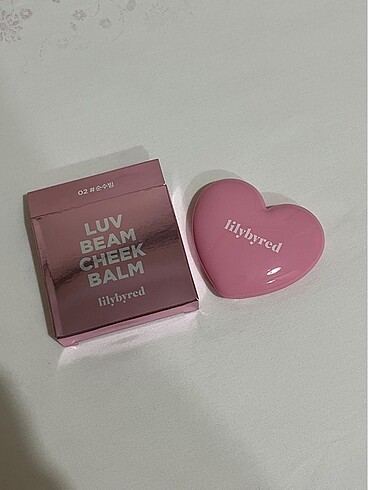 Diğer Lilybyred Luv Beam Cheek Balm 02