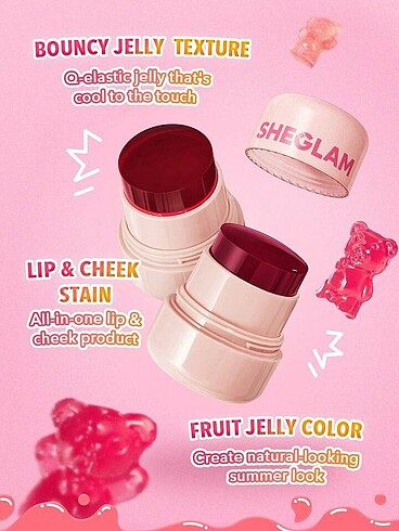 Diğer Sheglam Jelly-Licious Hydrating Tint