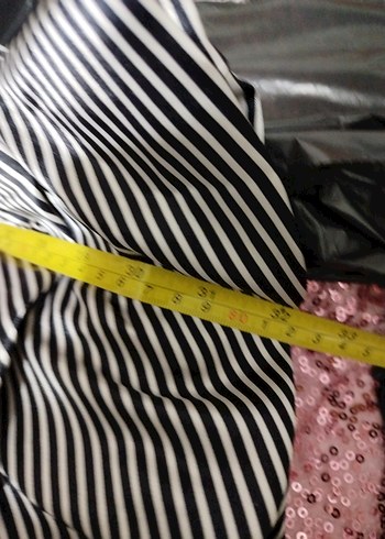 Zebra Desenli Pilili Midi elbise askılı - Görsel 6