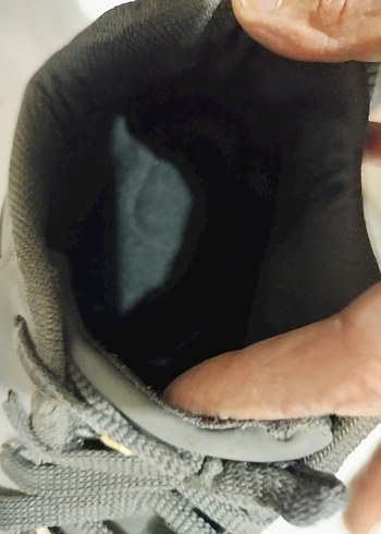 Gri Erkek Spor Ayakkabı Bağcıkları - Görsel 2