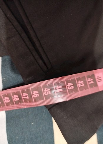 erkek Siyah Kumaş Pantolon Kemerli ölçüleri vardır - Görsel 6