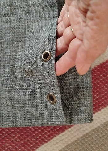 Nakışlı gri banyo aksesuarı - Görsel 4