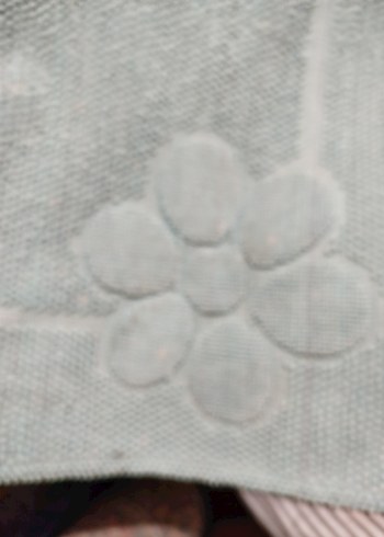 Mavi Nakışlı Pastel Banyo Paspası - Görsel 3