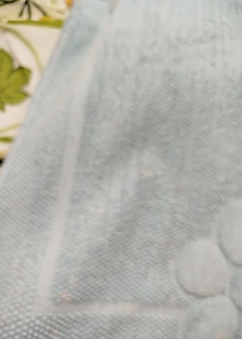 Mavi Nakışlı Pastel Banyo Paspası - Görsel 4