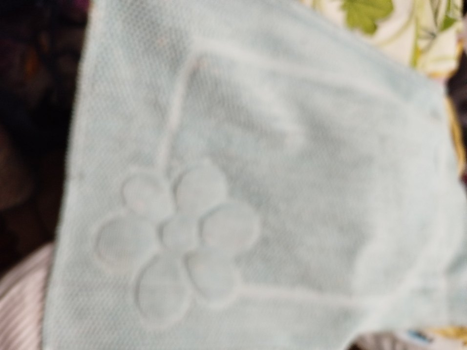 Mavi Nakışlı Pastel Banyo Paspası - Görsel 2