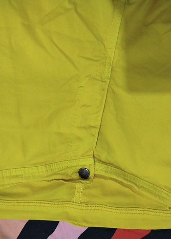 Sarı Mini bayan Şort ölçüleri vardır - Görsel 4