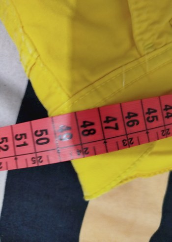 Sarı Mini bayan Şort ölçüleri vardır - Görsel 5