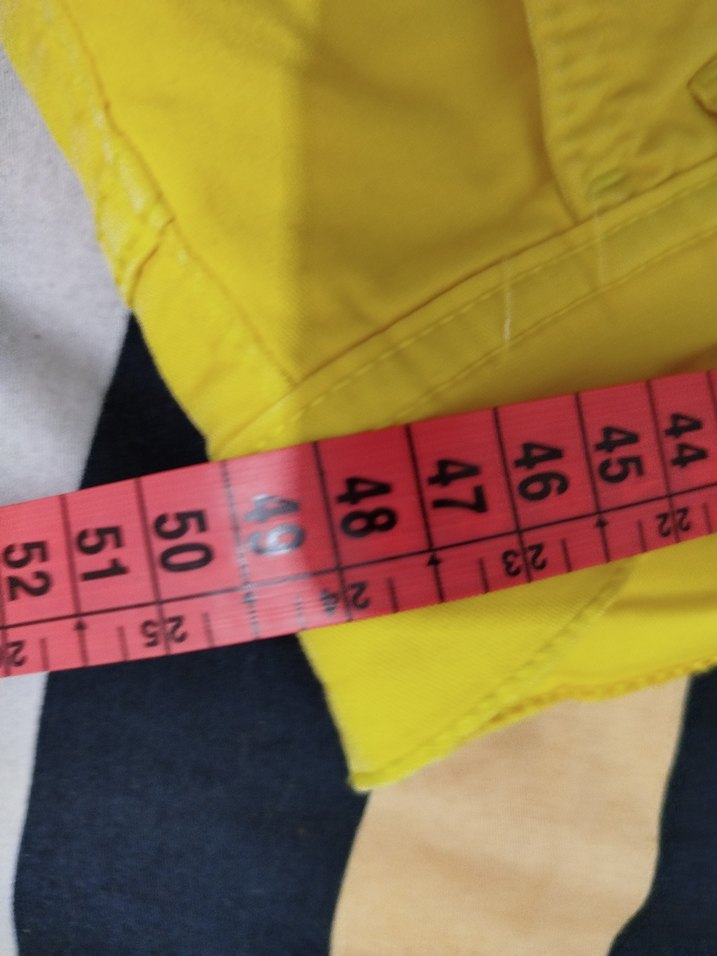 Sarı Mini bayan Şort ölçüleri vardır - Görsel 5