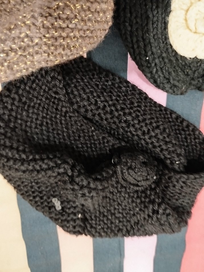 Renkli Çiçekli Örgü Kadın Bere üç adettin fıyatı - Görsel 3