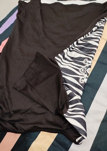 Desenli Kısa Kollu  Tişört ölçüleri vardır - Görsel 7