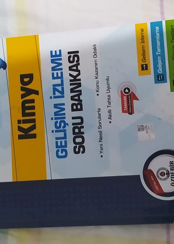 Kimya Özdebir Yayınları Gelişim İzleme Soru Bankası