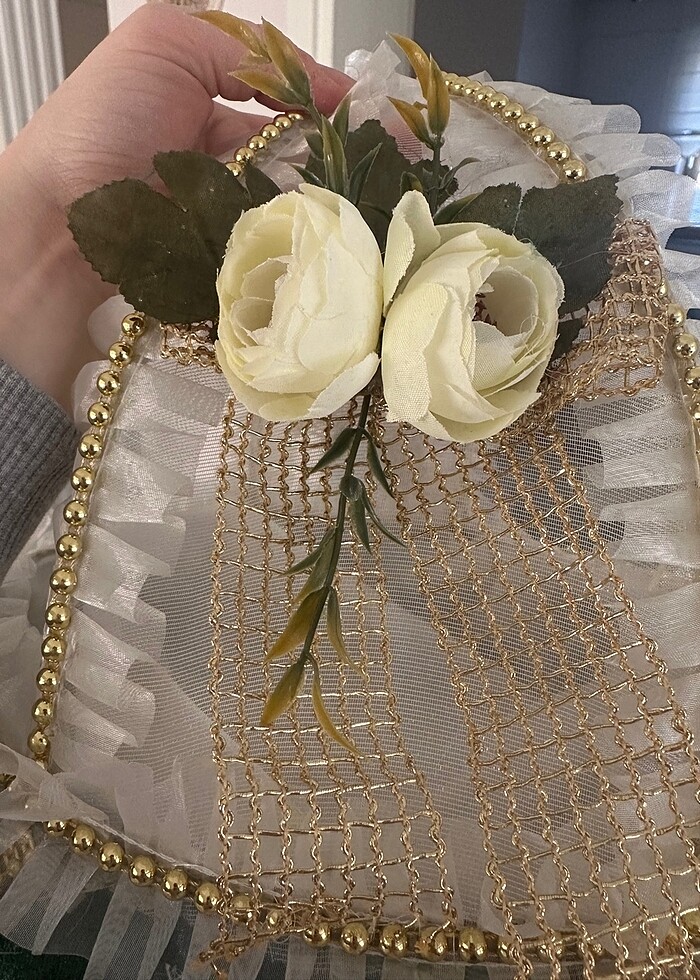 Kına tepsisi ve sepeti - Görsel 5