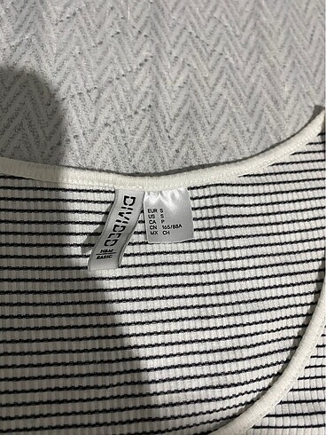 H&M Çizgili body