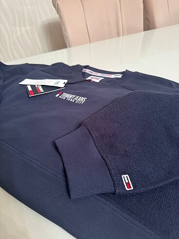 xl Beden lacivert Renk Tommy Hilfiger sweatshirt