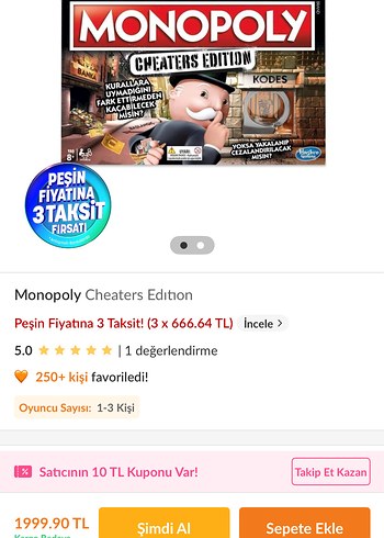 Monopoly Oyun - Görsel 12