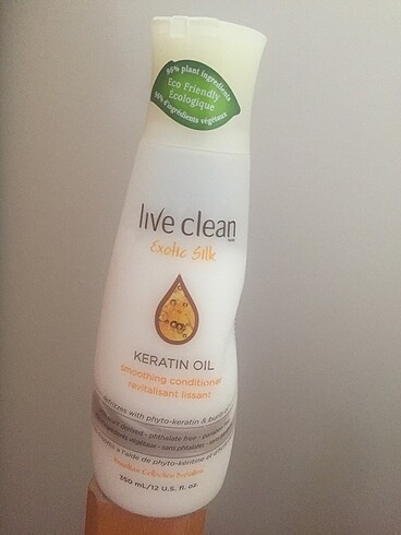 Live clean keratin yağlı saç kremi
