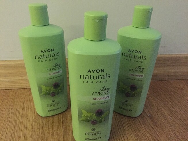 Avon naturals sampuan (3 adet)