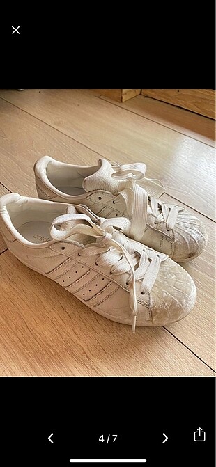 38 Beden beyaz Renk Adidas spor ayakkabı