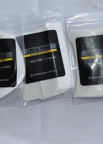 Diğer Walker Tape Ultra Hold Saç Sistemi Bandı 3 paket düz oval typ