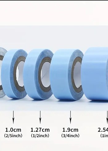 Walker Mavi Dantel Ön Saç Bandı Bant 3 Yarda 2.54 cm boyunda - Görsel 5