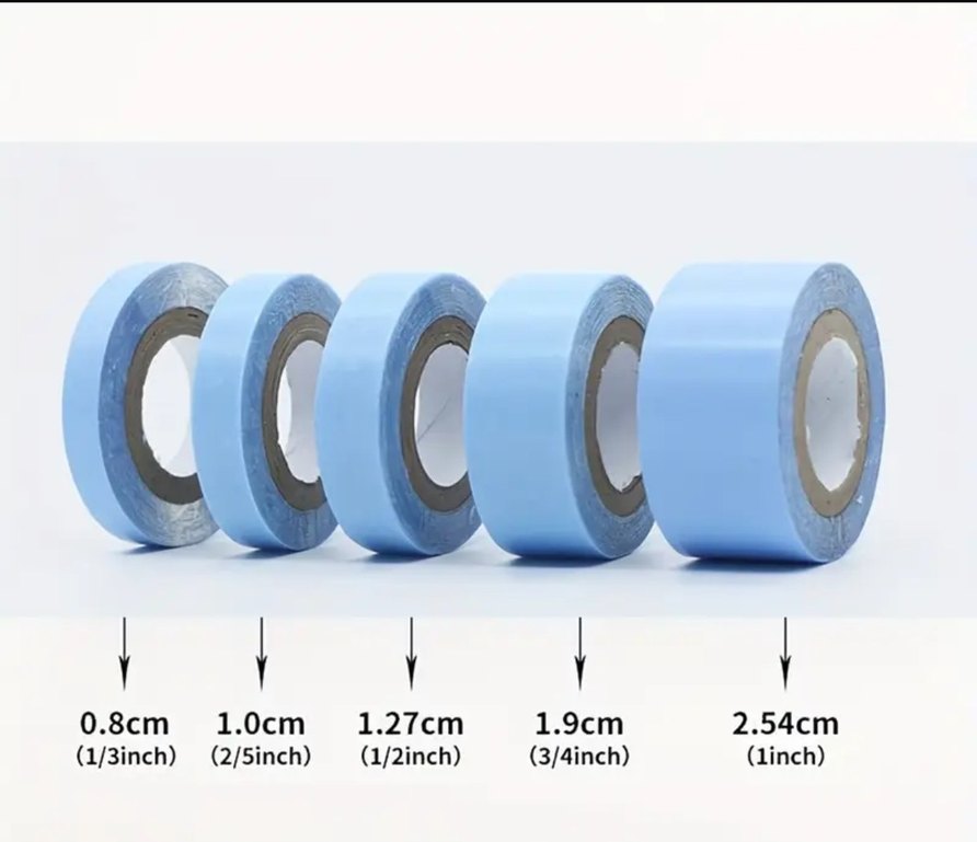 Walker Mavi Dantel Ön Saç Bandı Bant 3 Yarda 2.54 cm boyunda - Görsel 5