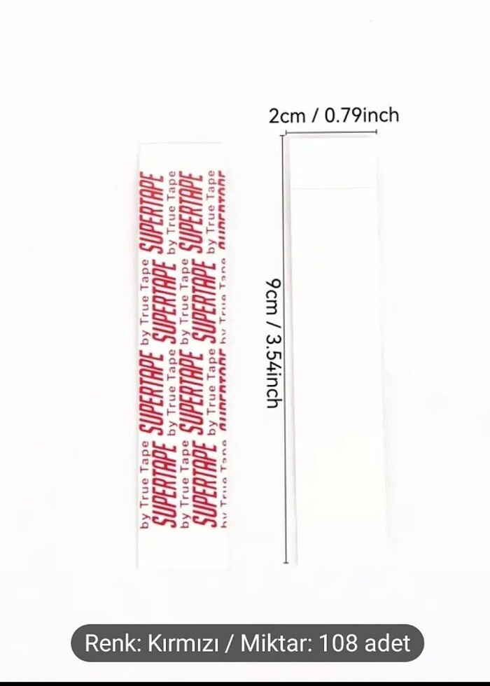 Süper TAPE PROTEZ SAÇ 108 adet  - Görsel 2