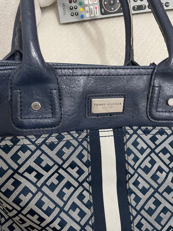 Gri Desenli Fermuarlı Kadın Çanta - Görsel 3