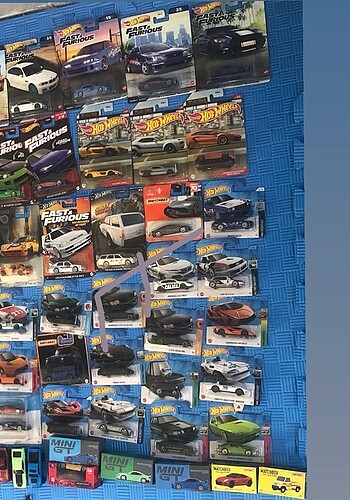 Beden Renk Toplu Hotwheels
