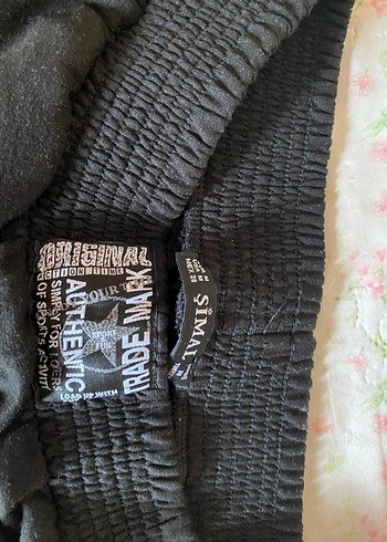 H&M Siyah Pamuklu Rahat Kesim Mini Şort