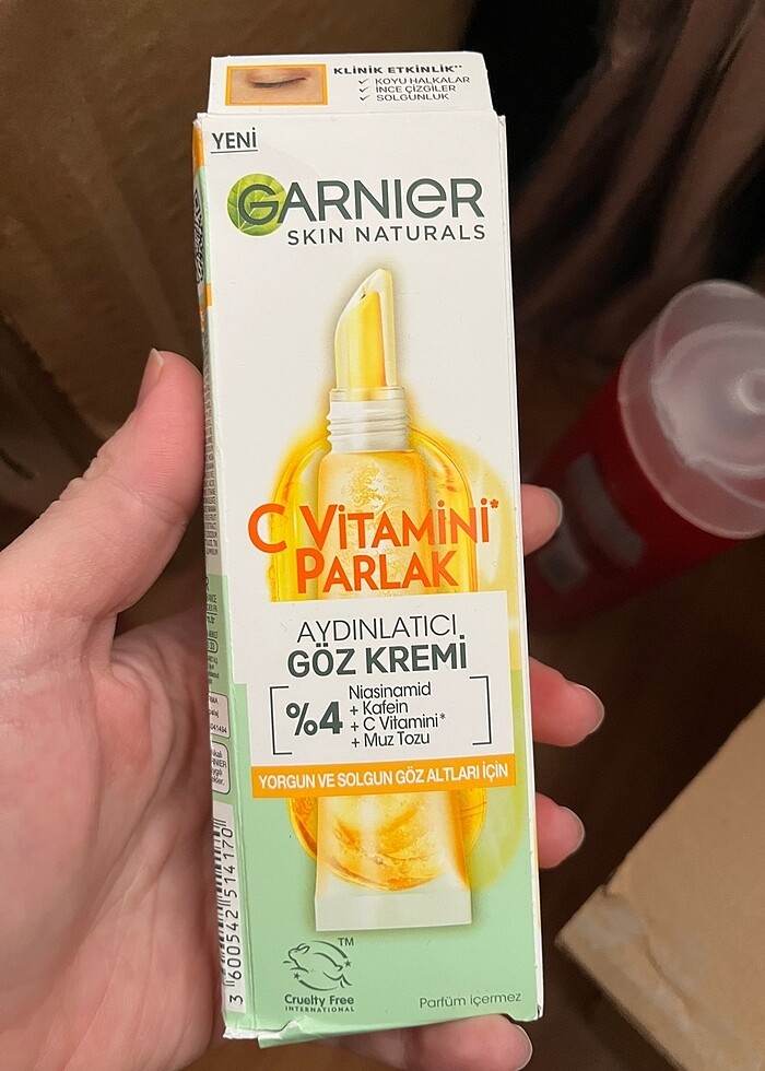 Garnier göz çevresi kremi - Görsel 2