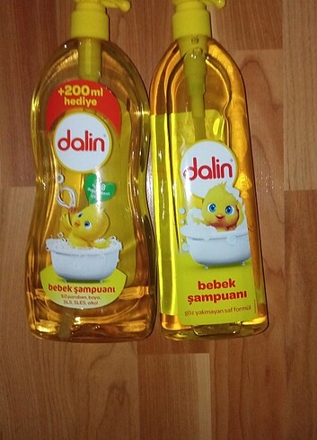 Dalin şampuan 2 adet