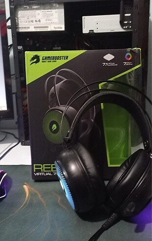 Gamebooster rebel gaming kulaklık