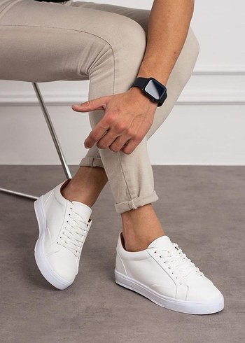 Diğer Minimal Beyaz Sneaker