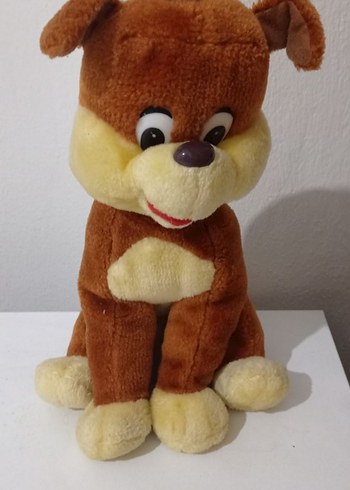 Diğer Renkli Kahverengi Peluş Oyuncak Köpek
