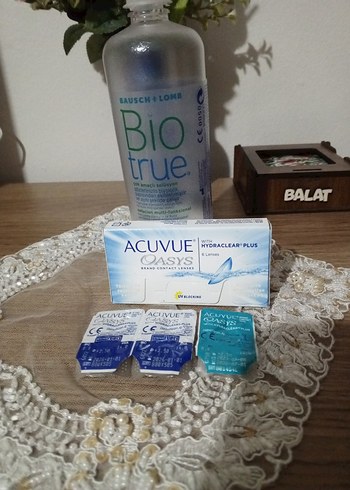 ACUVUE OASYS Kontakt Lens ve Bakım Solüsyonu