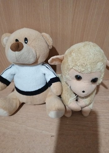 Beden Renk Beyaz Peluş Oyuncak Seti